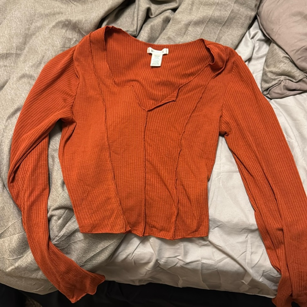 Tight cropped long sleeve size medium